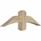 Ekena Millwork Bellingham Rough Sawn Timber Gable Bracket, Douglas Fir, 36"W x 10"H x 4"D x 4"F, 7/12 Pitch GBW036X10X0404BEL00RDF - alternate 4